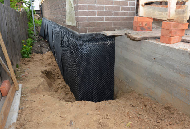 SJ Waterproofing Pros technician performing targeted Crawl Space Encapsulation assessment in Horton, AL